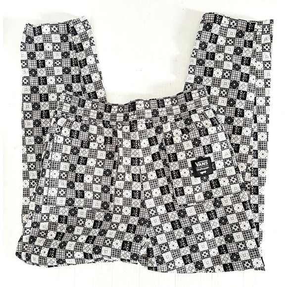 Vans | Skateistan Women's Straight Leg Elastic Waist Print Pants Size M Medium - Picture 7 of 16